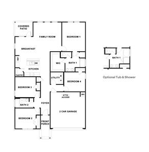 The Irvine II Floor Plan - D.R. Horton