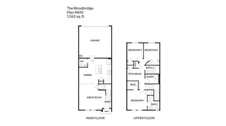 Woodbridge Floor Plan - D.R. Horton