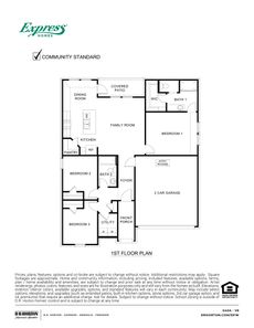X40A Ashburn Floor Plan - D.R. Horton Basic