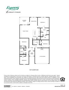 X40H Huntsville Floor Plan - D.R. Horton Basic