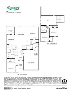 X40 M Midland Floor Plan - D.R. Horton Basic