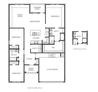 Denton Floor Plan - D.R. Horton Basic