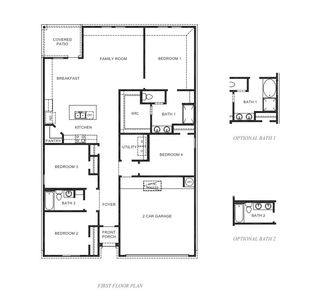 Cali Floor Plan - D.R. Horton Basic