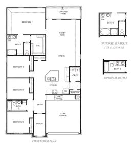 Kingston Floor Plan - D.R. Horton Basic