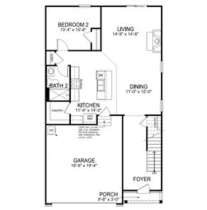 Robie Floor Plan - D.R. Horton