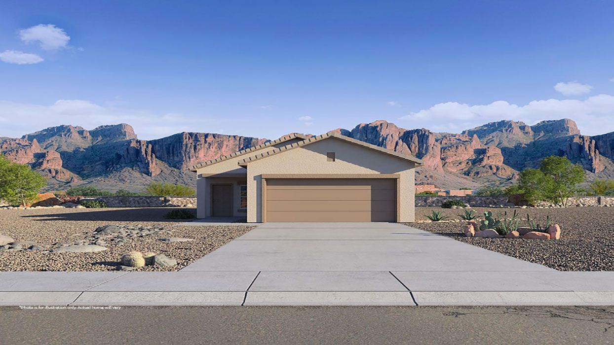 The Sydney - Manzano Vista: Los Lunas, New Mexico - D.R. Horton Basic
