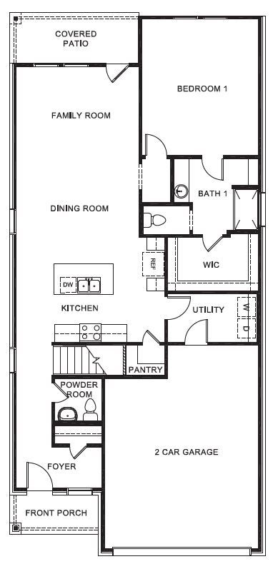 casa en Springhill South por D.R. Horton