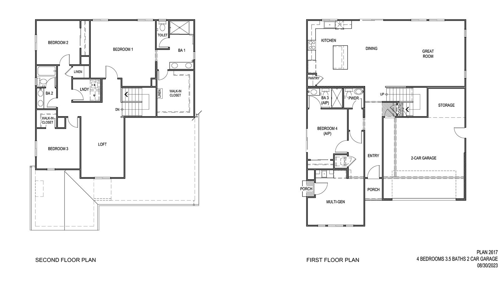 Plan 2617 - Aviara at Amoruso Ranch: Roseville, California - D.R. Horton