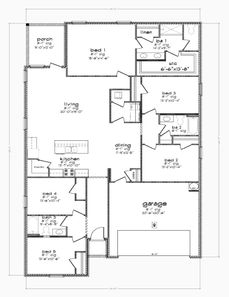 The Lakeside Floor Plan - D.R. Horton