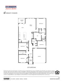 H106 Bentworth - Williamsburg: Fate, Texas - D.R. Horton Basic