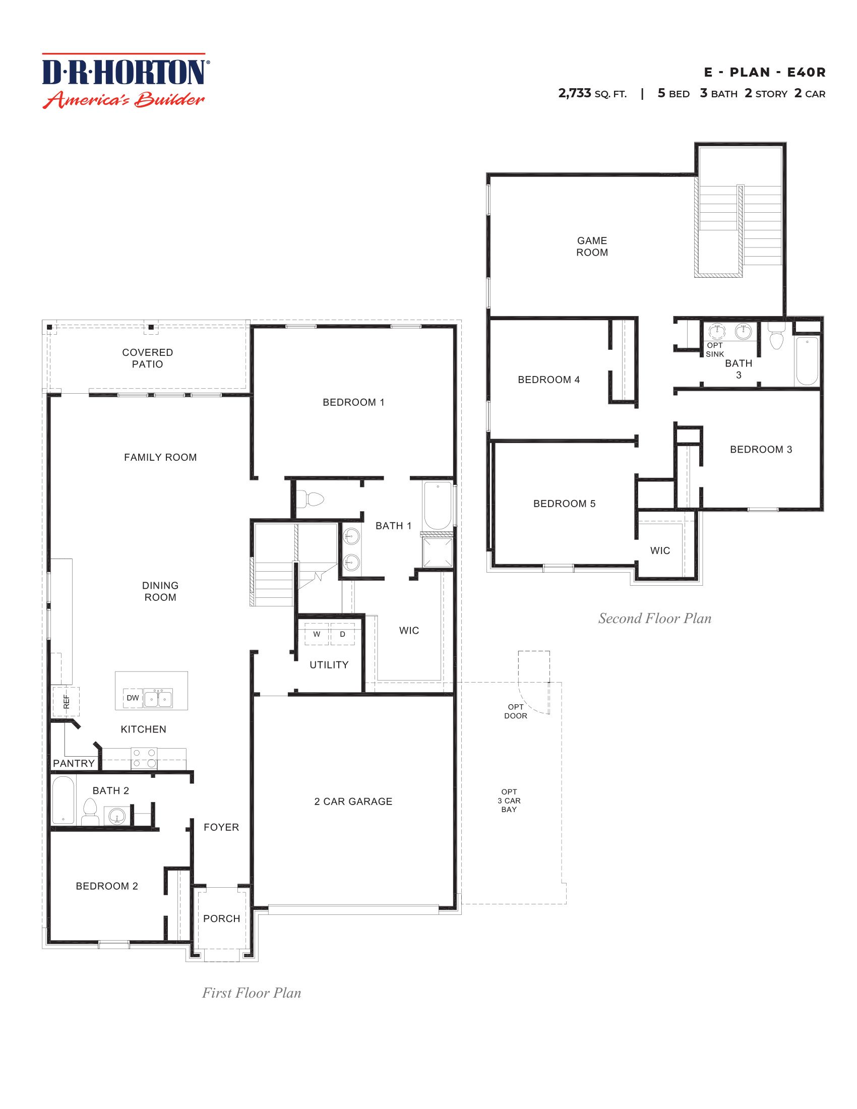 casa en River Ranch Meadows por D.R. Horton Basic
