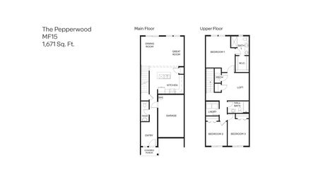 Pepperwood Floor Plan - D.R. Horton