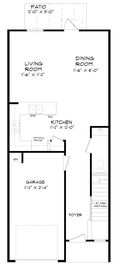 The Palm B - Pelican Landing Townhomes: Ocean Springs, Louisiana - D.R. Horton