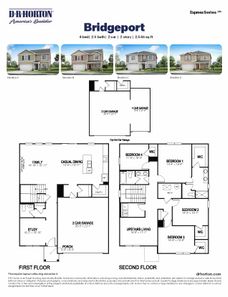 Bridgeport Floor Plan - D.R. Horton