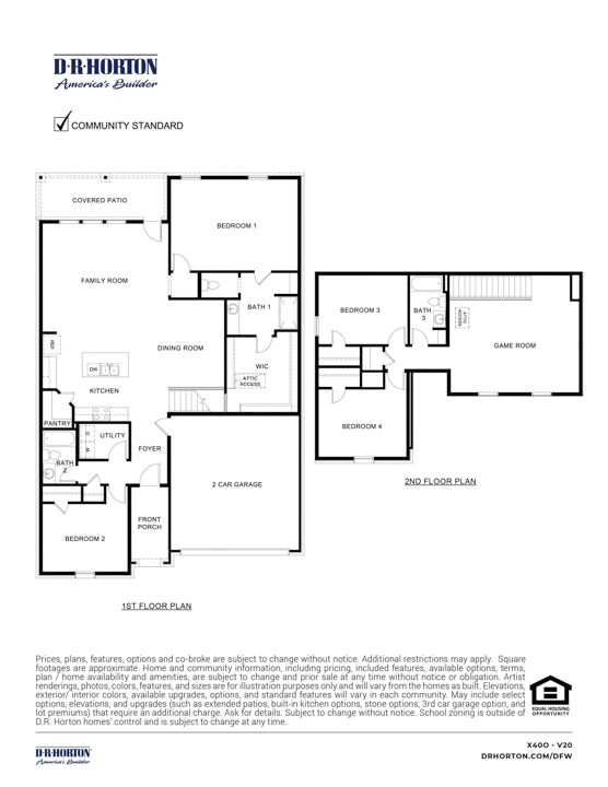 casa en Frontier Pointe por D.R. Horton