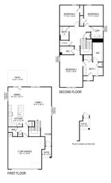 SALISBURY 24' TOWNHOME - Waypoint: Flowery Branch, Georgia - D.R. Horton