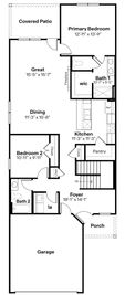Olsen - Majestic Pointe Twinhomes: Bennington, Nebraska - D.R. Horton Basic