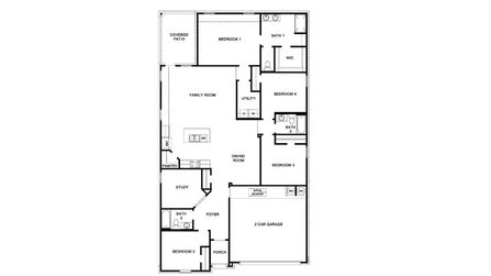 Laredo Floor Plan - D.R. Horton