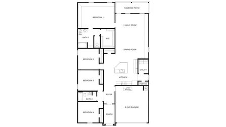 Kingston Floor Plan - D.R. Horton