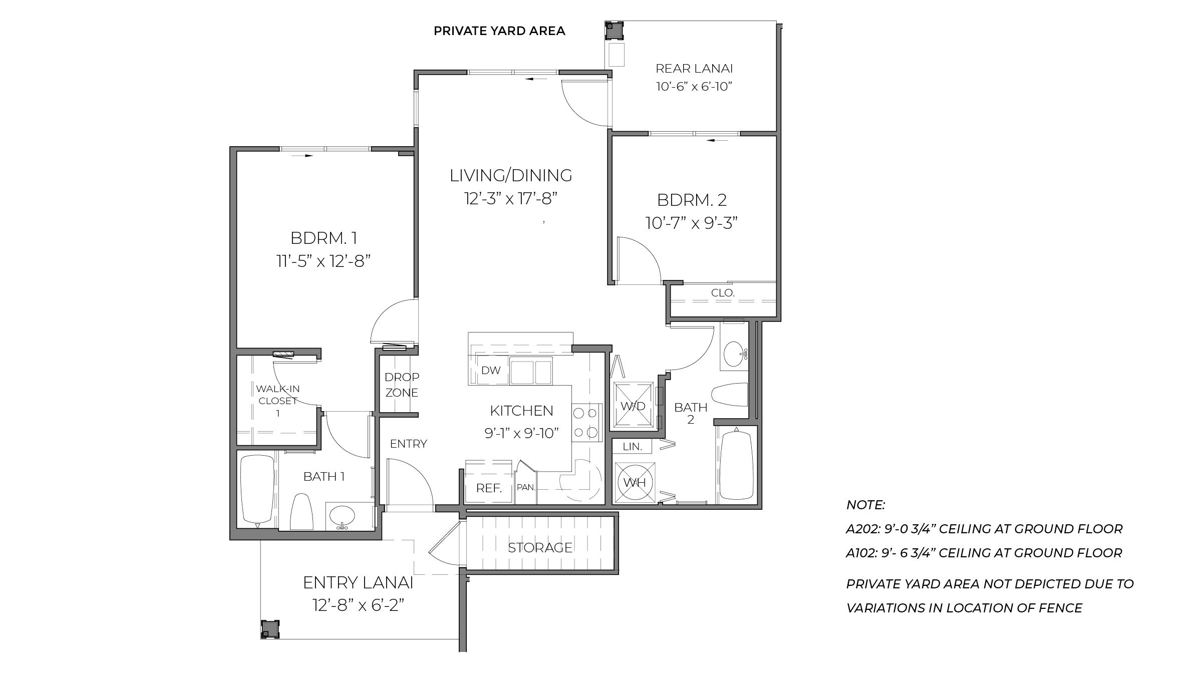 PLAN A102 - Kapili at Ho'opili Pohaku Estates: Kapolei, Hawaii - D.R. Horton
