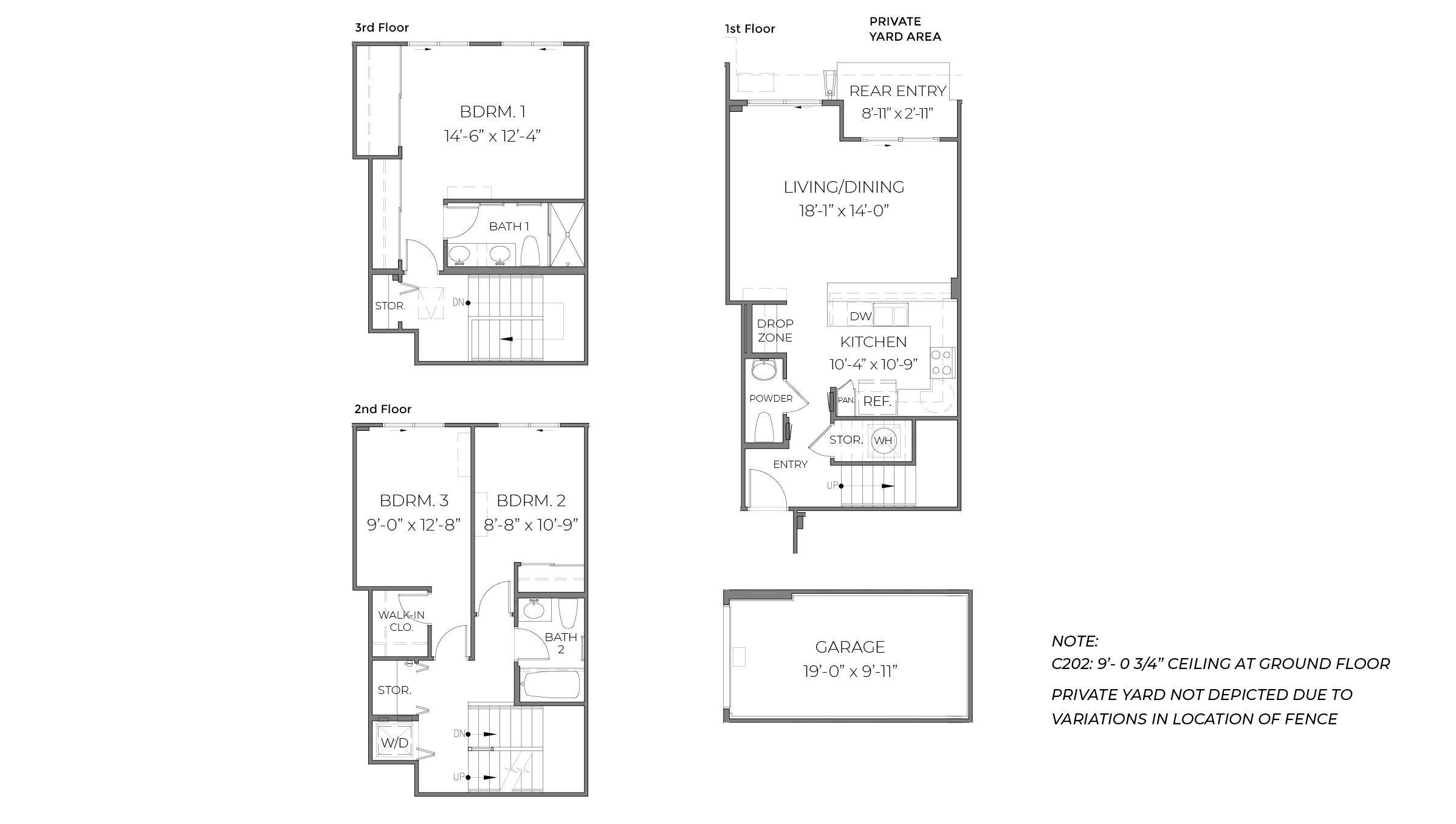 PLAN C202 - Kapili at Ho'opili Pohaku Estates: Kapolei, Hawaii - D.R. Horton