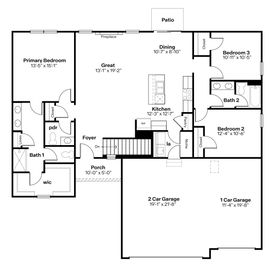 Reagan - The Horton Series at Stratford Crossing: Waukee, Iowa - D.R. Horton