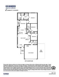 3218 Sapphire - Elevon: Lavon, Texas - D.R. Horton Basic