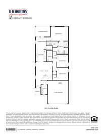 3213 Pearl - Elevon: Lavon, Texas - D.R. Horton Basic