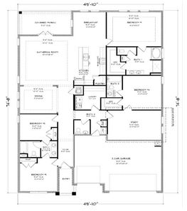 The Camden Floor Plan - D.R. Horton