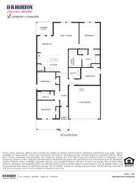 X40I Texas Cali - Waverly Estates: Josephine, Texas - D.R. Horton Basic