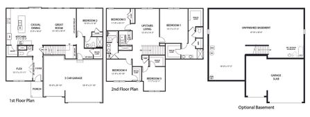 Johnstown Floor Plan - D.R. Horton