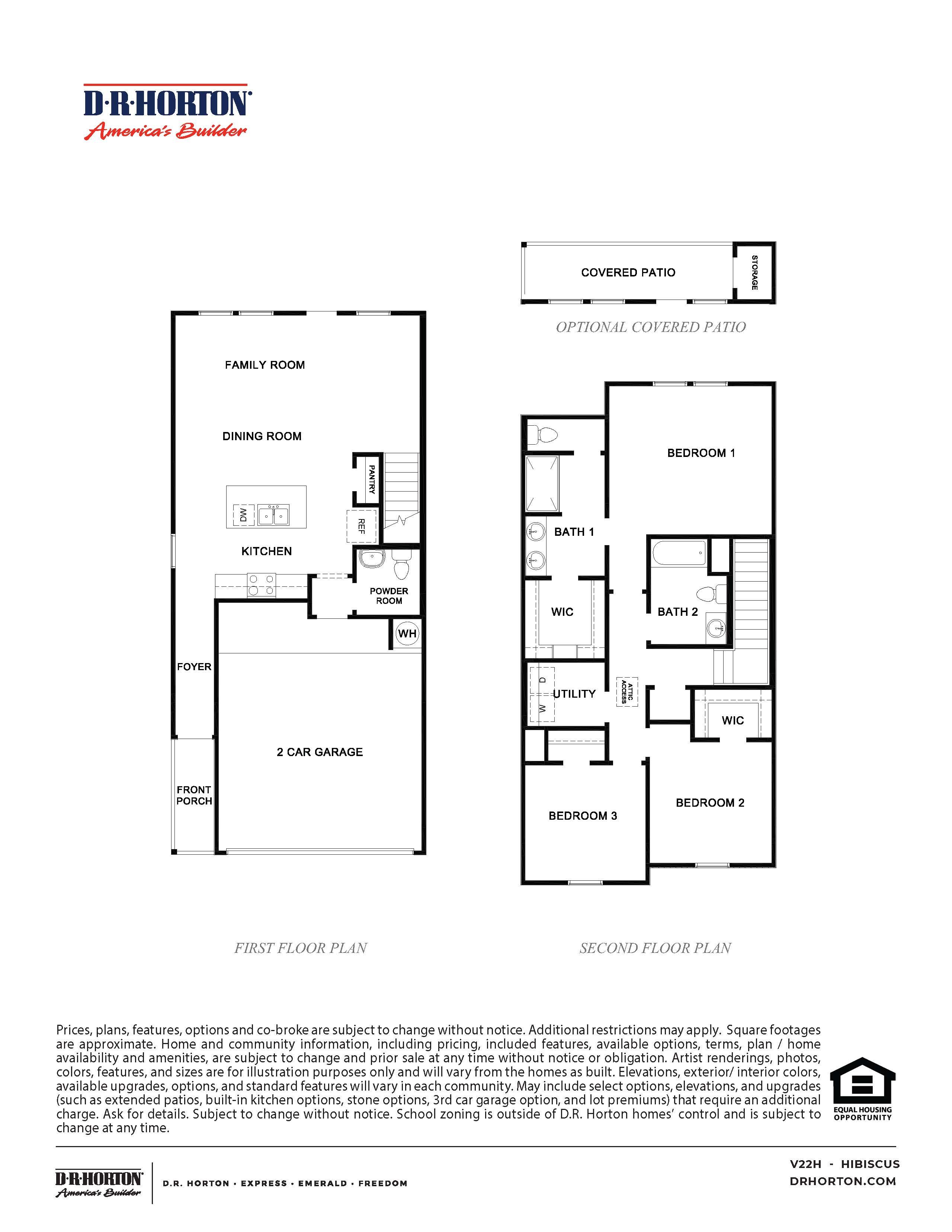casa en Grand West por D.R. Horton Basic