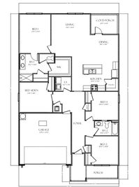 The Beau - Olson Ridge: Tallahassee, Florida - D.R. Horton