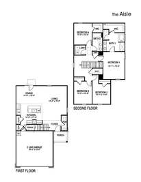 Aisle - Keebler Meadows: Johnson City, Tennessee - D.R. Horton Basic