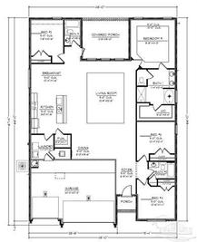 The Destin - Roman Oaks: Gulf Breeze, Florida - D.R. Horton Basic