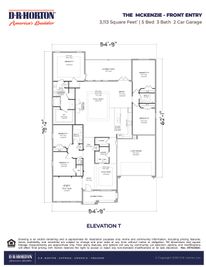 The McKenzie - Roman Oaks: Gulf Breeze, Florida - D.R. Horton Basic