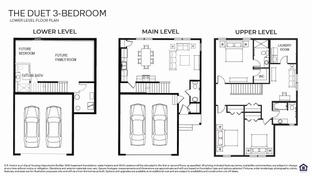 The Duet - Lower Level - Highview Park Twin Homes: Shakopee, Minnesota - D.R. Horton Basic
