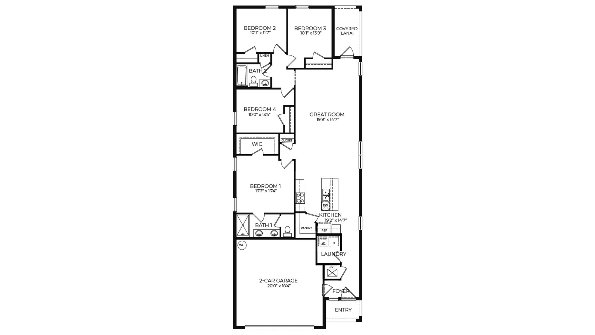 casa en Chickasaw Trails por D.R. Horton