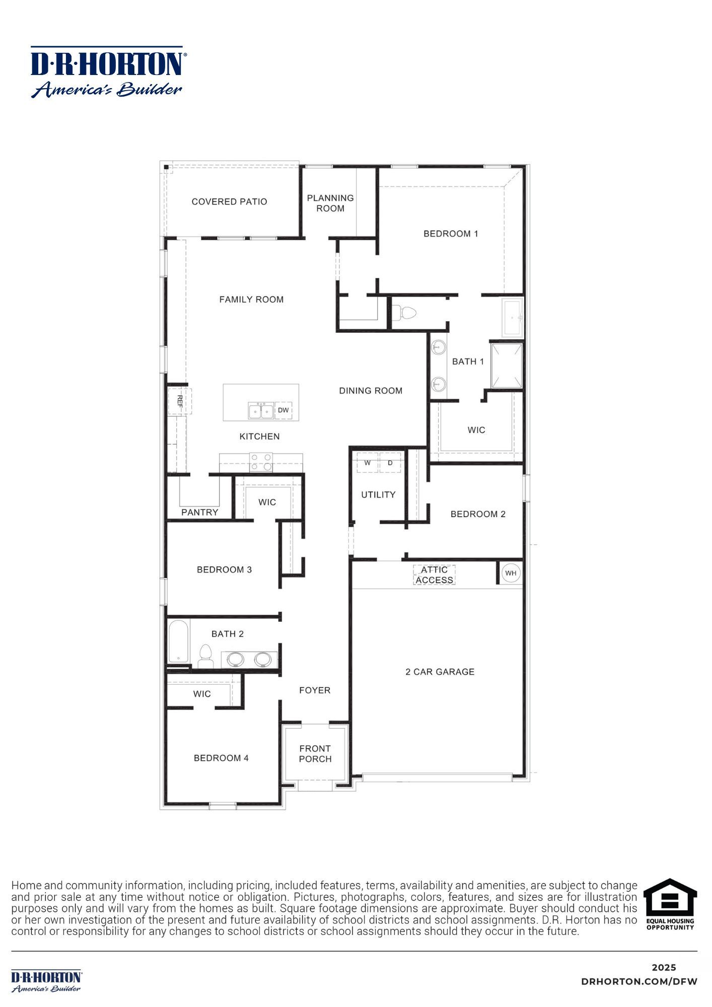 casa en Huber Place South por D.R. Horton