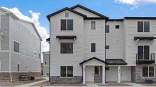 Oliver End - Eagle Point Townhomes: Eagle Mountain, Utah - D.R. Horton