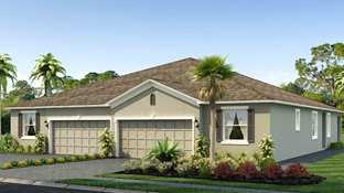 Siesta - Towns at Woodsdale Villas: Wesley Chapel, Florida - D.R. Horton Basic
