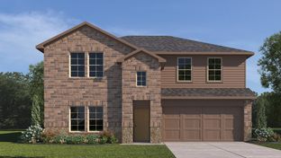 X40P Perry - Frontier Pointe: Princeton, Texas - D.R. Horton