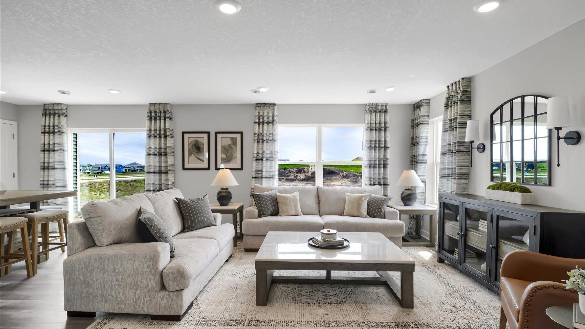 The Duet - Lower Level - Highview Park Twin Homes: Shakopee, Minnesota - D.R. Horton