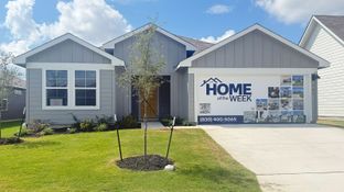 The Denton - Swenson Heights: Seguin, Texas - D.R. Horton Basic