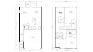 The Sabal Exterior - Forest Shores Villas: Mary Esther, Florida - D.R. Horton Basic