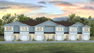 Palm Exterior - Palm Street Townhomes: Destin, Florida - D.R. Horton Basic