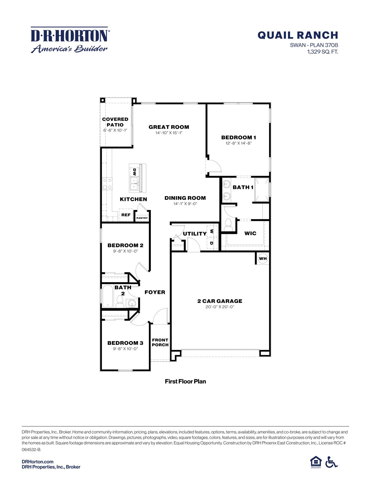 Swan - Quail Ranch: San Tan Valley, Arizona - D.R. Horton