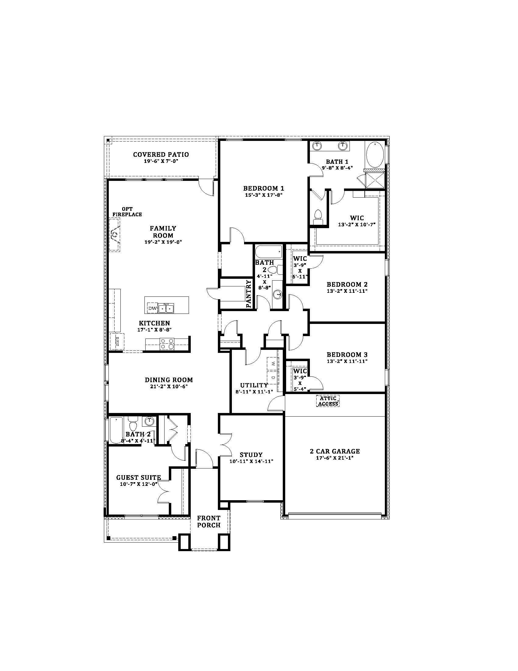 casa en Cedar Bluff por D.R. Horton