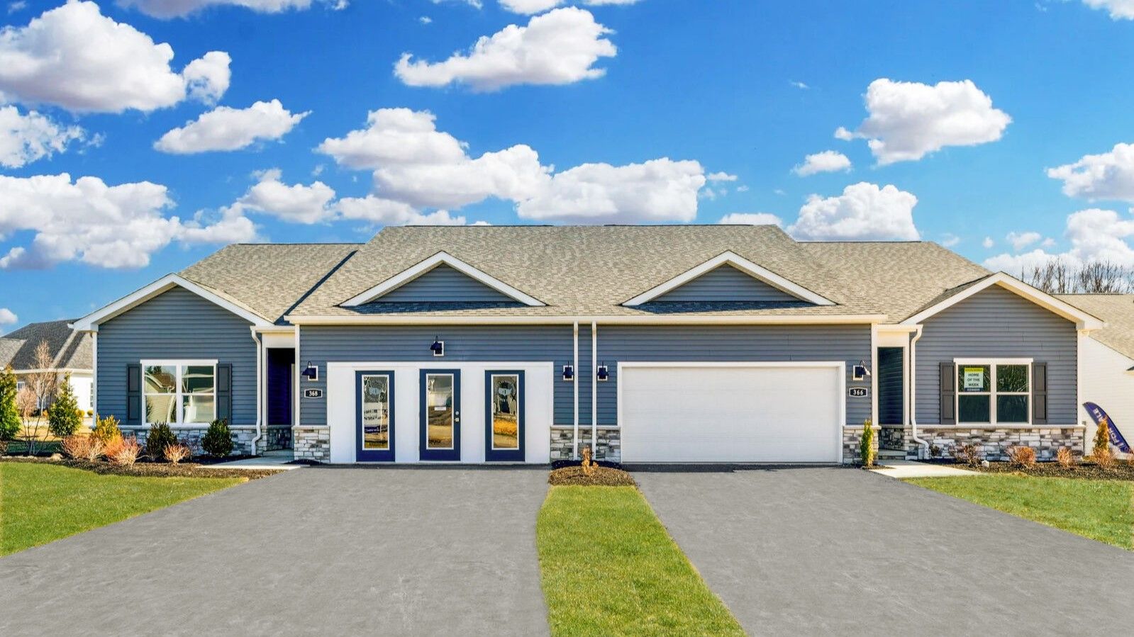 Hamilton-Duplex - Duffy Highlands: Butler, Pennsylvania - D.R. Horton