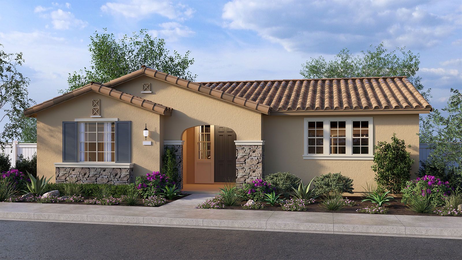 Residence 2457 - The Collection at Campanile: Cathedral City, California - D.R. Horton